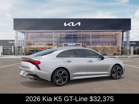 New 2026 Kia K5 GT-Line w/ GT-Line Red Interior Package AWD/4WD image 8