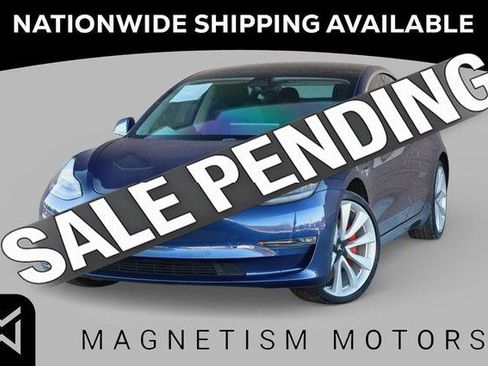 Used 2019 Tesla Model 3 Performance AWD/4WD image 1