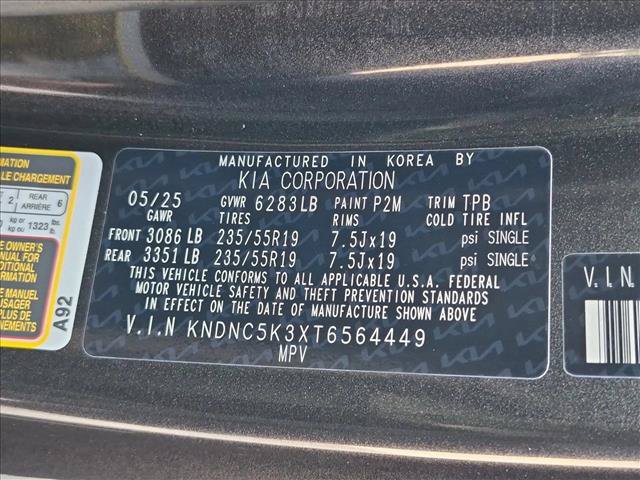 Used 2026 Kia Carnival EX FWD image 26