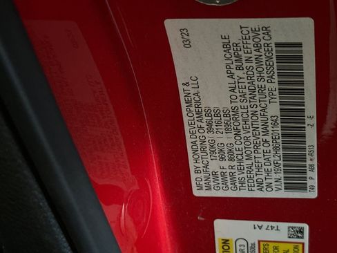 Used 2023 Honda Civic Sport image 3