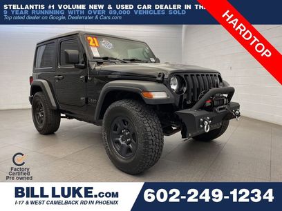 Certified 2021 Jeep Wrangler Sport