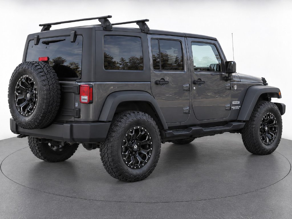 Used 2017 Jeep Wrangler Unlimited Sport w/ Quick Order Package 24S AWD/4WD image 8