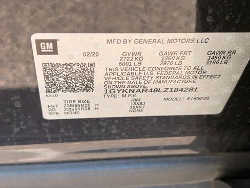 Used 2020 Cadillac XT5 Luxury FWD image 32