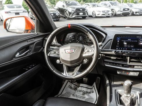 Used 2023 Cadillac CT4 V Blackwing w/ Technology Package RWD image 14