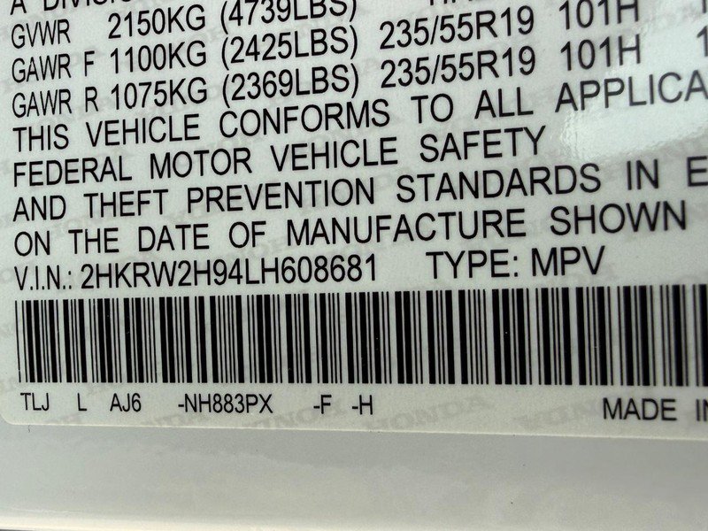 Used 2020 Honda CR-V Touring image 25