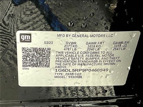 Certified 2023 Cadillac CT4 V Blackwing RWD image 19