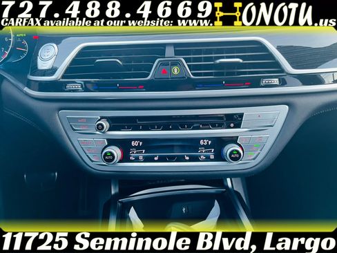 Used 2019 BMW 740i w/ M Sport Package RWD image 27