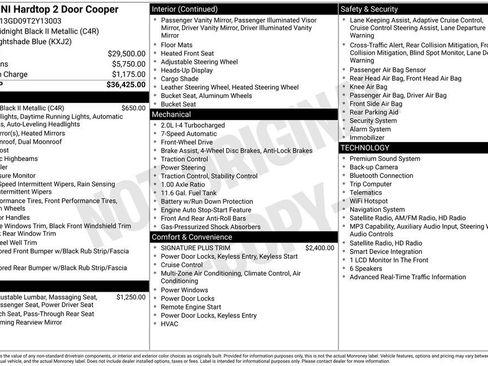 Used 2026 MINI Cooper 2-Door Hardtop FWD image 1