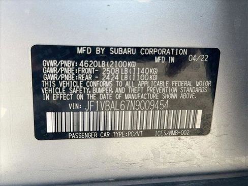 Used 2022 Subaru WRX Limited w/ Popular Package #2 image 25