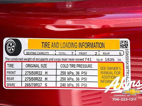New 2026 Chevrolet Tahoe Premier RWD image 13