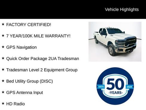 Certified 2025 RAM 2500 Tradesman AWD/4WD image 8