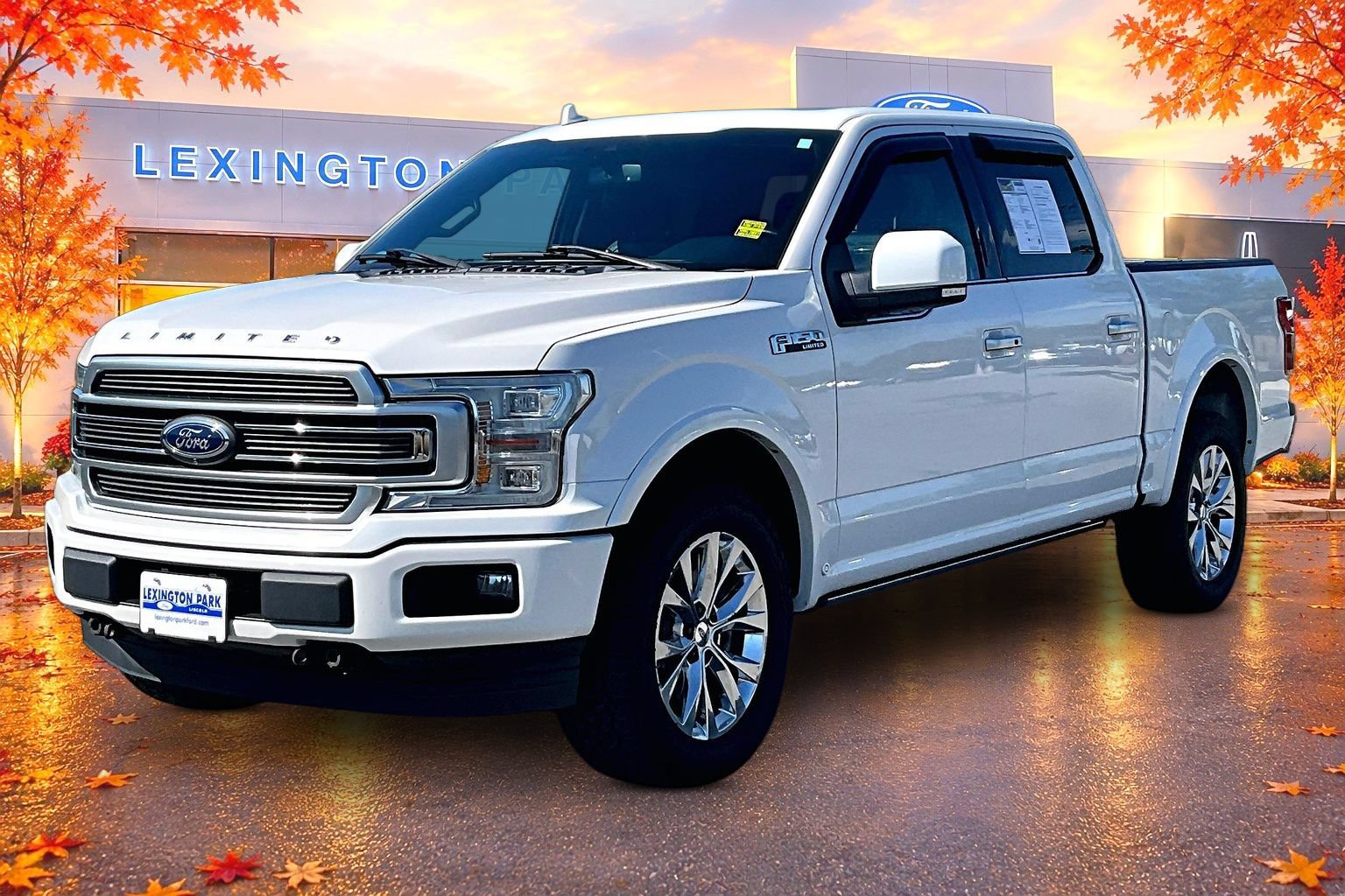 Used 2018 Ford F150 Limited w/ Trailer Tow Package AWD/4WD image 3