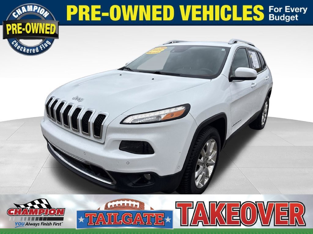 Used 2015 Jeep Cherokee Limited w/ Luxury Group AWD/4WD image 1