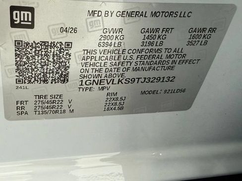 New 2026 Chevrolet Traverse RS AWD/4WD image 47