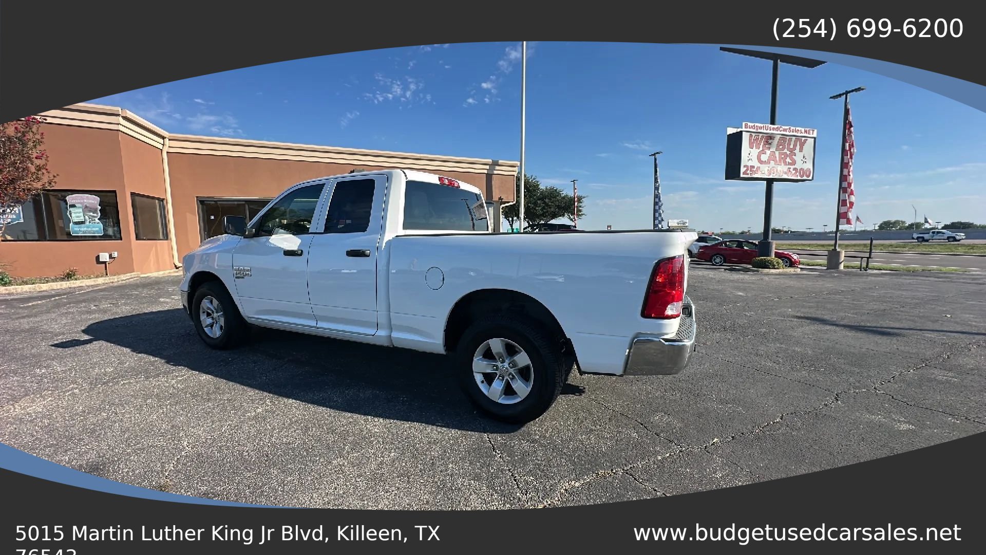 Used 2019 RAM 1500 Tradesman w/ Chrome Plus Package RWD image 3