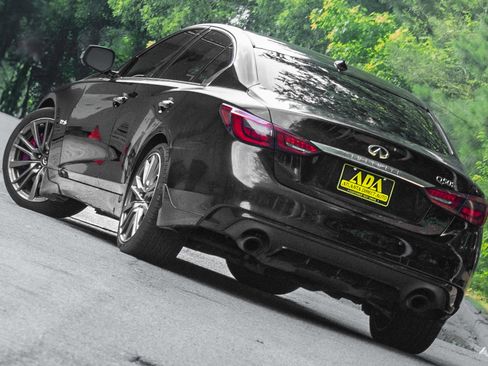 Used 2018 INFINITI Q50 Red Sport 400 w/ Sensory Package (Sport) image 23