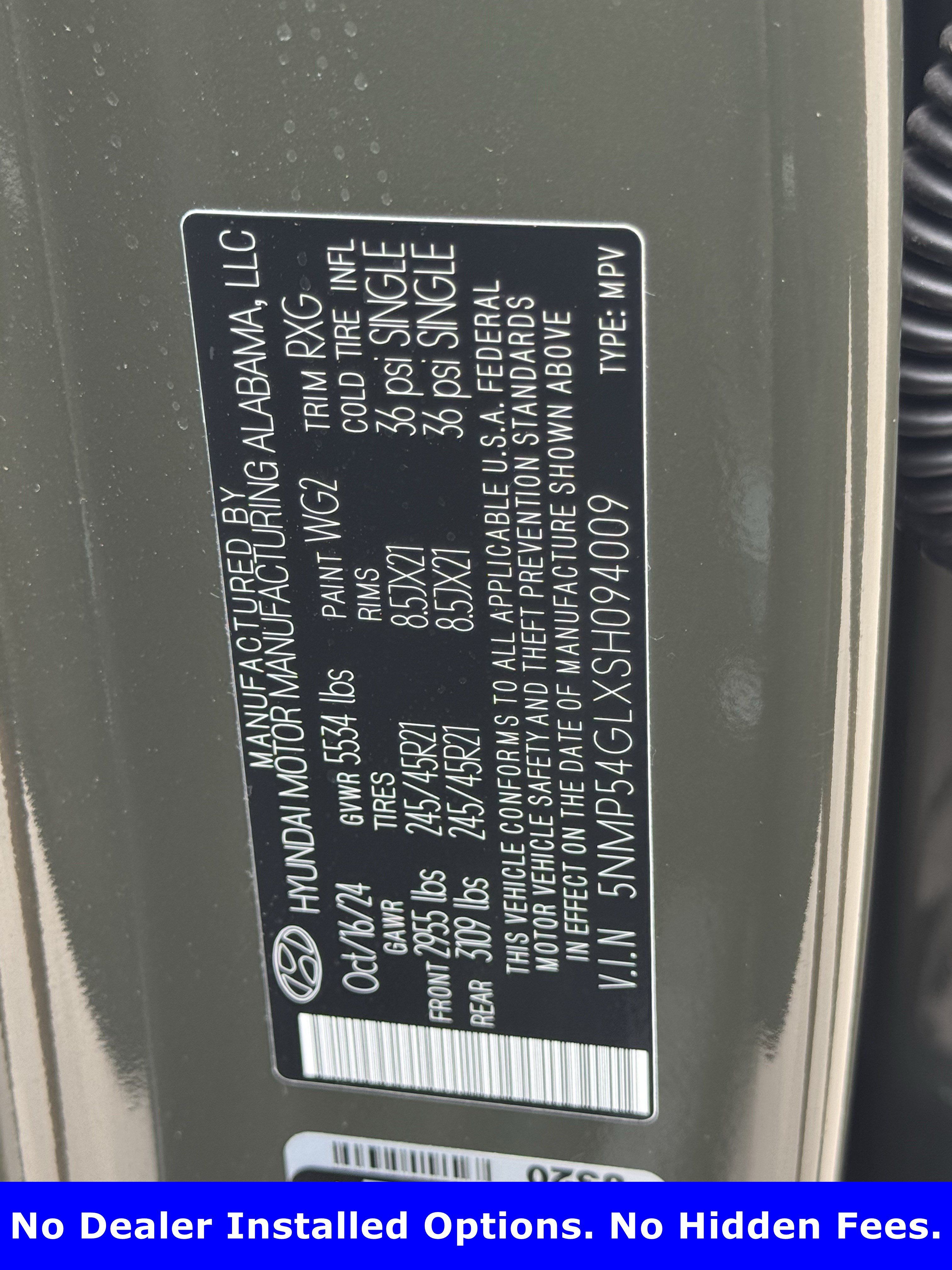 Used 2025 Hyundai Santa Fe Calligraphy FWD image 29