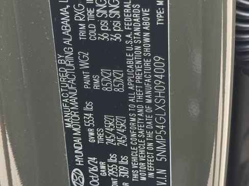 Used 2025 Hyundai Santa Fe Calligraphy FWD image 29