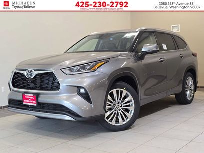 New 2026 Toyota Highlander Platinum