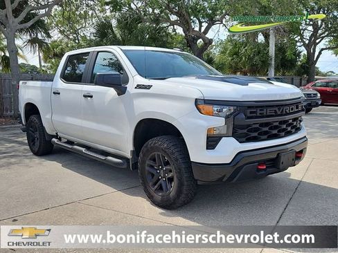 Used 2023 Chevrolet Silverado 1500 Custom Trail Boss w/ LPO, Dark Essentials Package AWD/4WD image 1