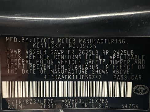 Used 2026 Toyota Camry XSE FWD image 11