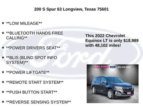 Used 2022 Chevrolet Equinox LT image 15