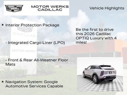 New 2026 Cadillac Optiq Luxury 1 image 13