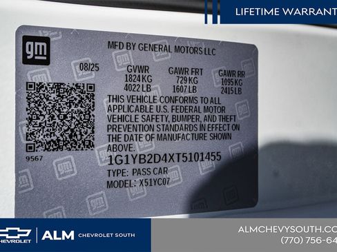 New 2026 Chevrolet Corvette Stingray Preferred Cpe image 52