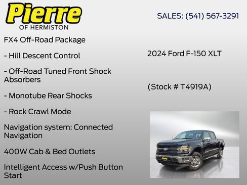 Used 2024 Ford F150 XLT w/ Equipment Group 302A MID AWD/4WD image 18