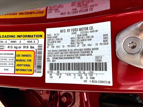 Used 2025 Ford Bronco Sport Outer Banks w/ Outer Banks Tech Package+ image 34