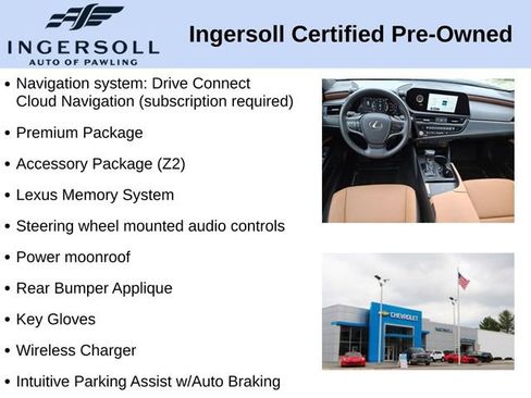 Used 2025 Lexus ES 350 w/ Premium Package FWD image 10