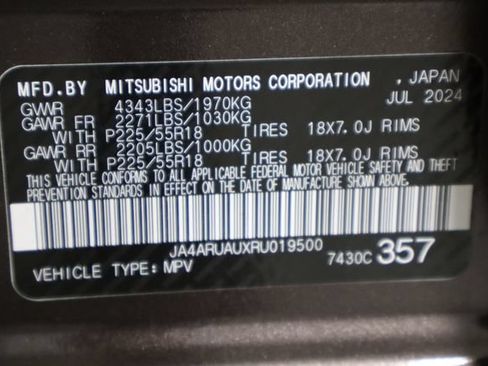 Used 2024 Mitsubishi Outlander Sport LE AWD/4WD image 27
