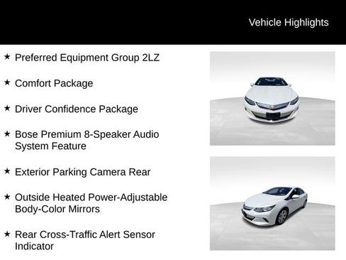 Used 2017 Chevrolet Volt Premier w/ Driver Confidence Package FWD image 13