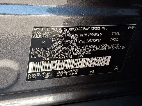 Used 2024 Toyota RAV4 XLE AWD/4WD image 26