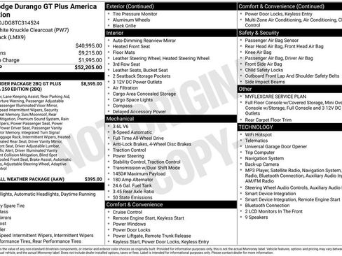 New 2026 Dodge Durango GT AWD/4WD image 31