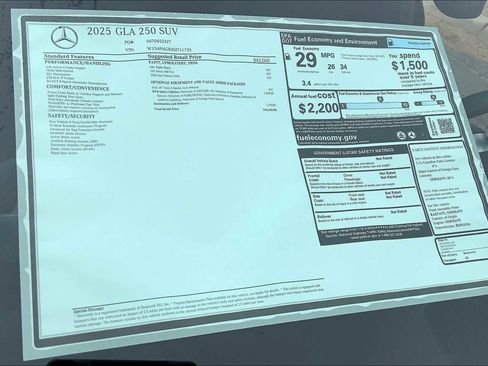 Used 2025 Mercedes-Benz GLA 250 GLA 250 image 20