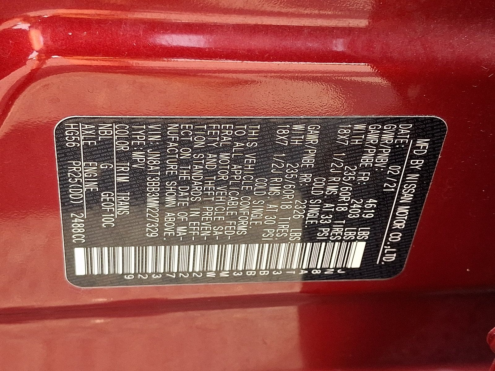 Used 2021 Nissan Rogue SV AWD/4WD image 27