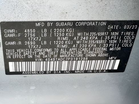 Used 2023 Subaru Outback Premium AWD/4WD image 42