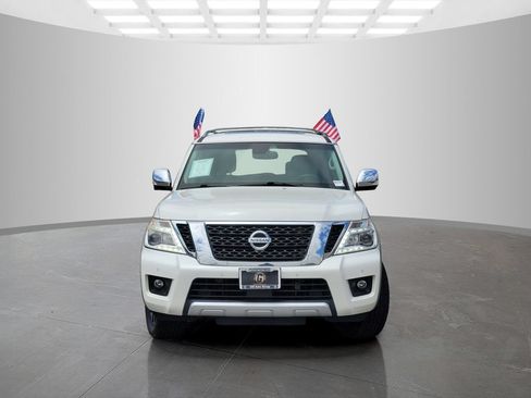 Used 2017 Nissan Armada Platinum w/ Captain Seat Package RWD image 2