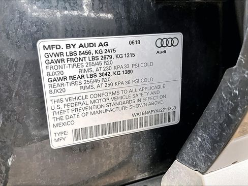 Used 2018 Audi Q5 2.0T Premium Plus w/ Premium Plus Package AWD/4WD image 37