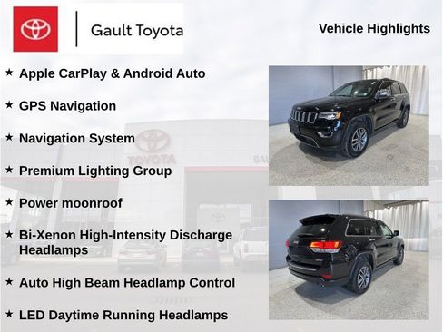 Used 2021 Jeep Grand Cherokee Limited w/ Premium Lighting Group AWD/4WD image 4
