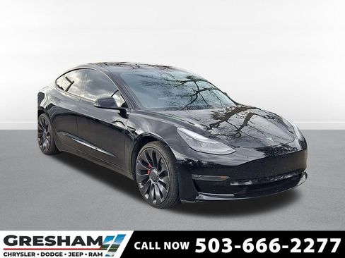 Used 2021 Tesla Model 3 Performance image 1