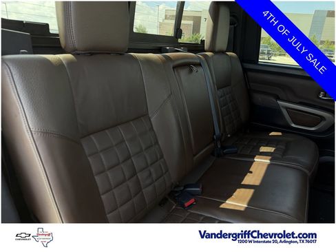 Used 2020 Nissan Titan Platinum Reserve w/ Protection Package 2 AWD/4WD image 28