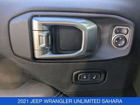 Used 2021 Jeep Wrangler Unlimited Sahara image 12