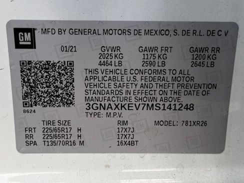 Used 2021 Chevrolet Equinox LT FWD image 42