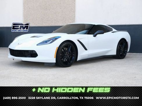 Used 2016 Chevrolet Corvette Stingray Z51 Coupe 2D w/ 3LT Preferred Equipment Group image 1