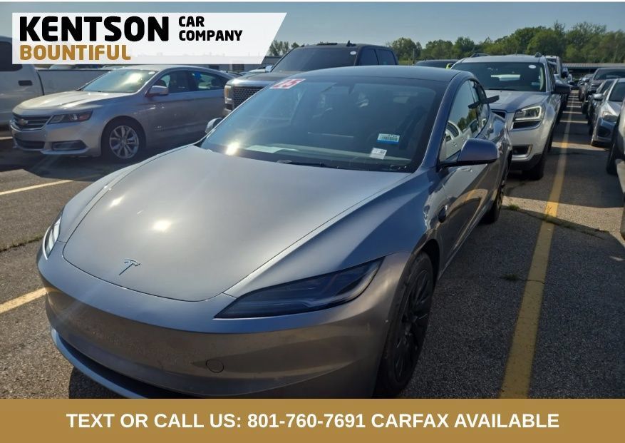 Used 2025 Tesla Model 3 Long Range AWD/4WD image 1