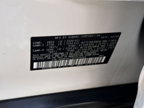 Used 2023 Subaru Outback Onyx Edition AWD/4WD image 29