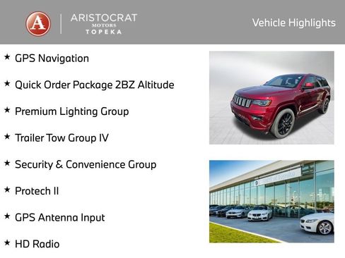 Used 2020 Jeep Grand Cherokee Altitude AWD/4WD image 2