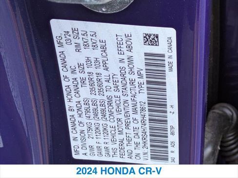 Certified 2024 Honda CR-V EX-L image 26